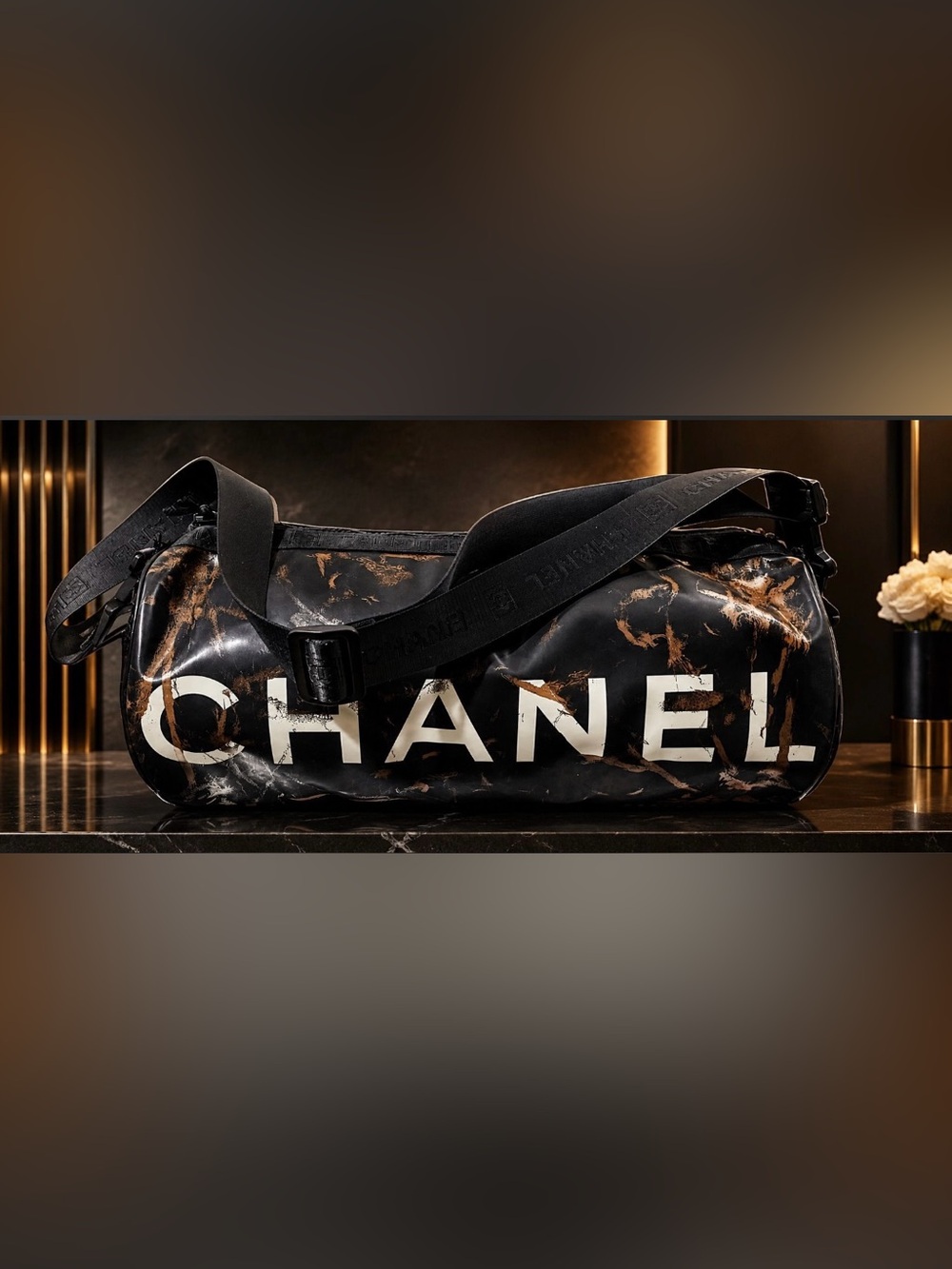 Channel Sports Ligne Mini Duffle Bag w/original black card - Open to Offers